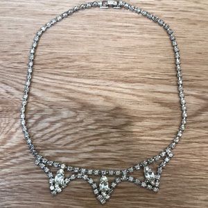 Vintage rhinestone necklace